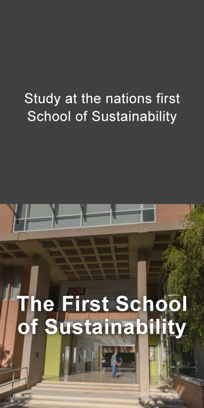 Study at the nations first School of Sustainability