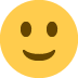 Slightly smiling face 🙂