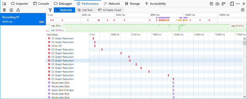 Performance Tools in Firefox 57 Developer Tools