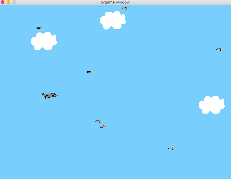 Pygame window