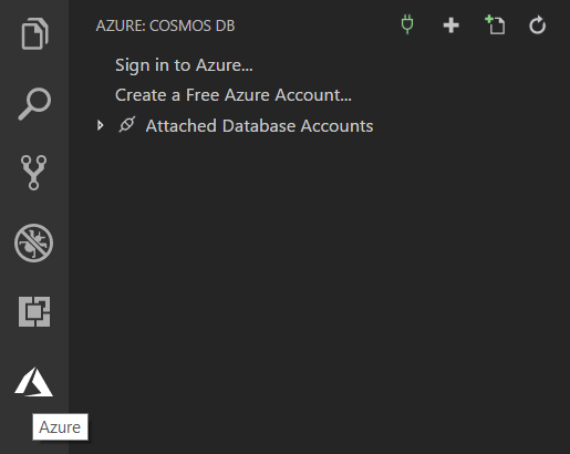 cosmos db explorer