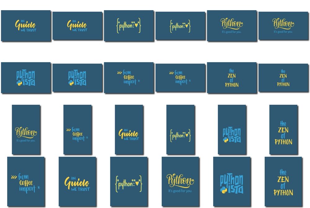 Python Wallpapers Overview Montage