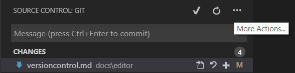 more actions button