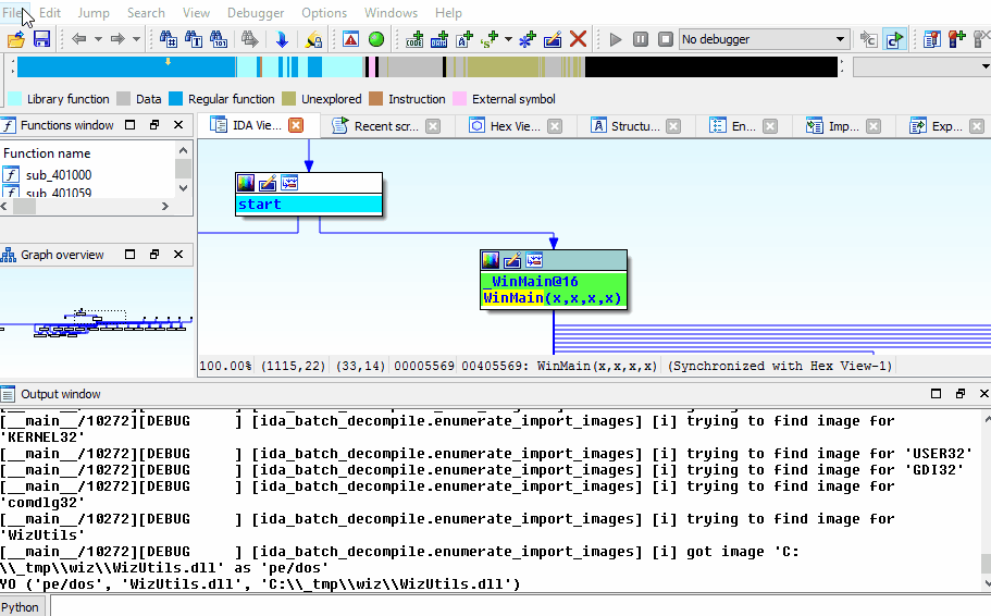 idabatchdecompile