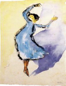 Nolde Tänzerin