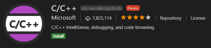 cpp extension