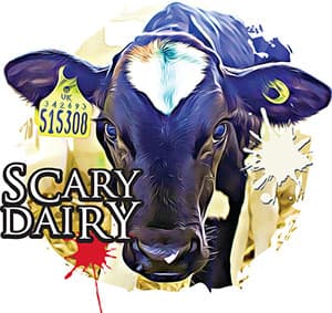 Scary Dairy campaign Scary Dairy logo
