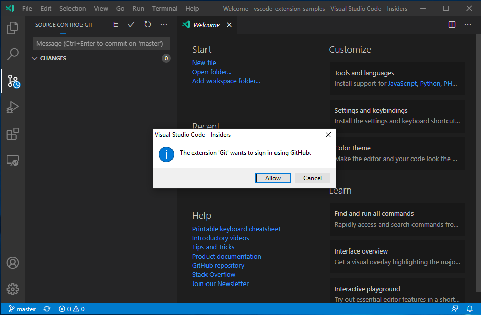 Authentication Prompt