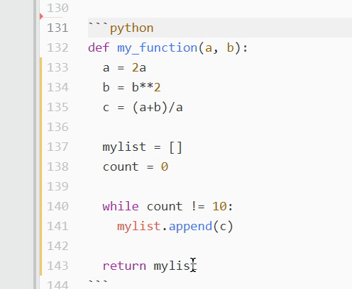Python Toggle Comments