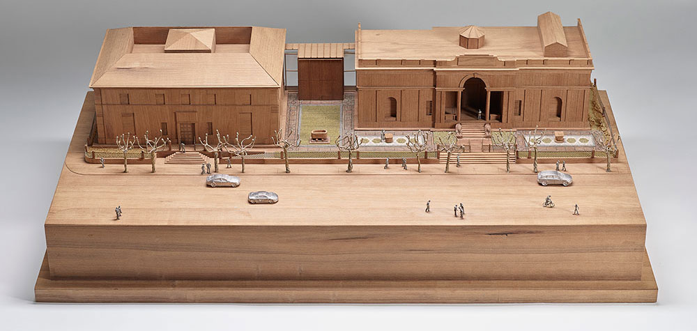 Model of new garden