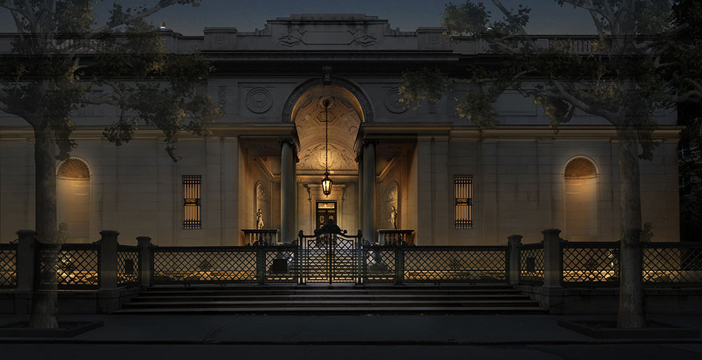 Rendering of new lighting