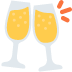 Clinking glasses 🥂