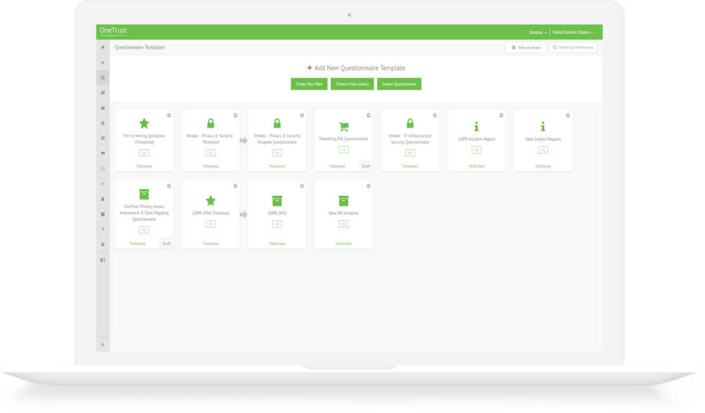 Customizable Templates