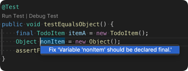 Fix style violation