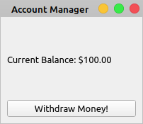 Account Manager GUI
