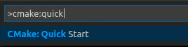 Create CMake quickstart