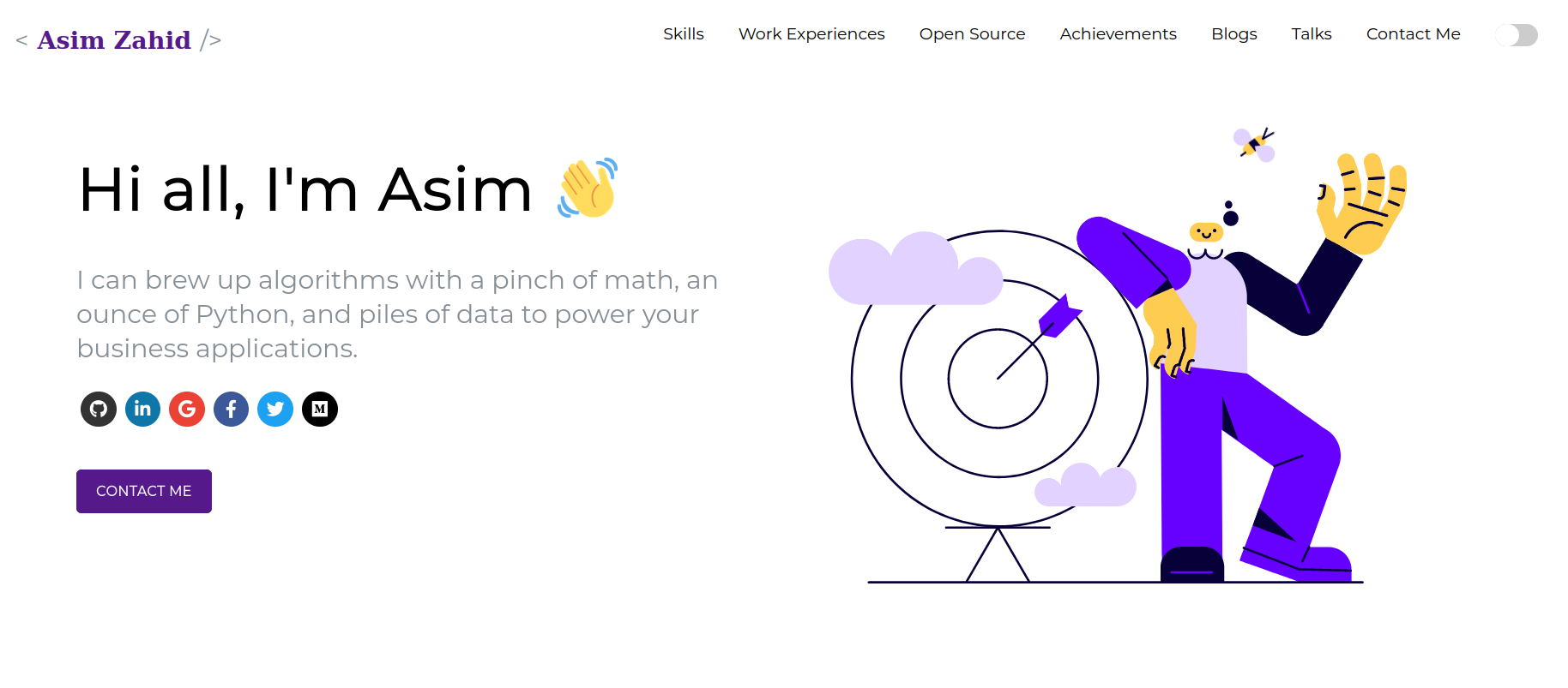 portfolio screen