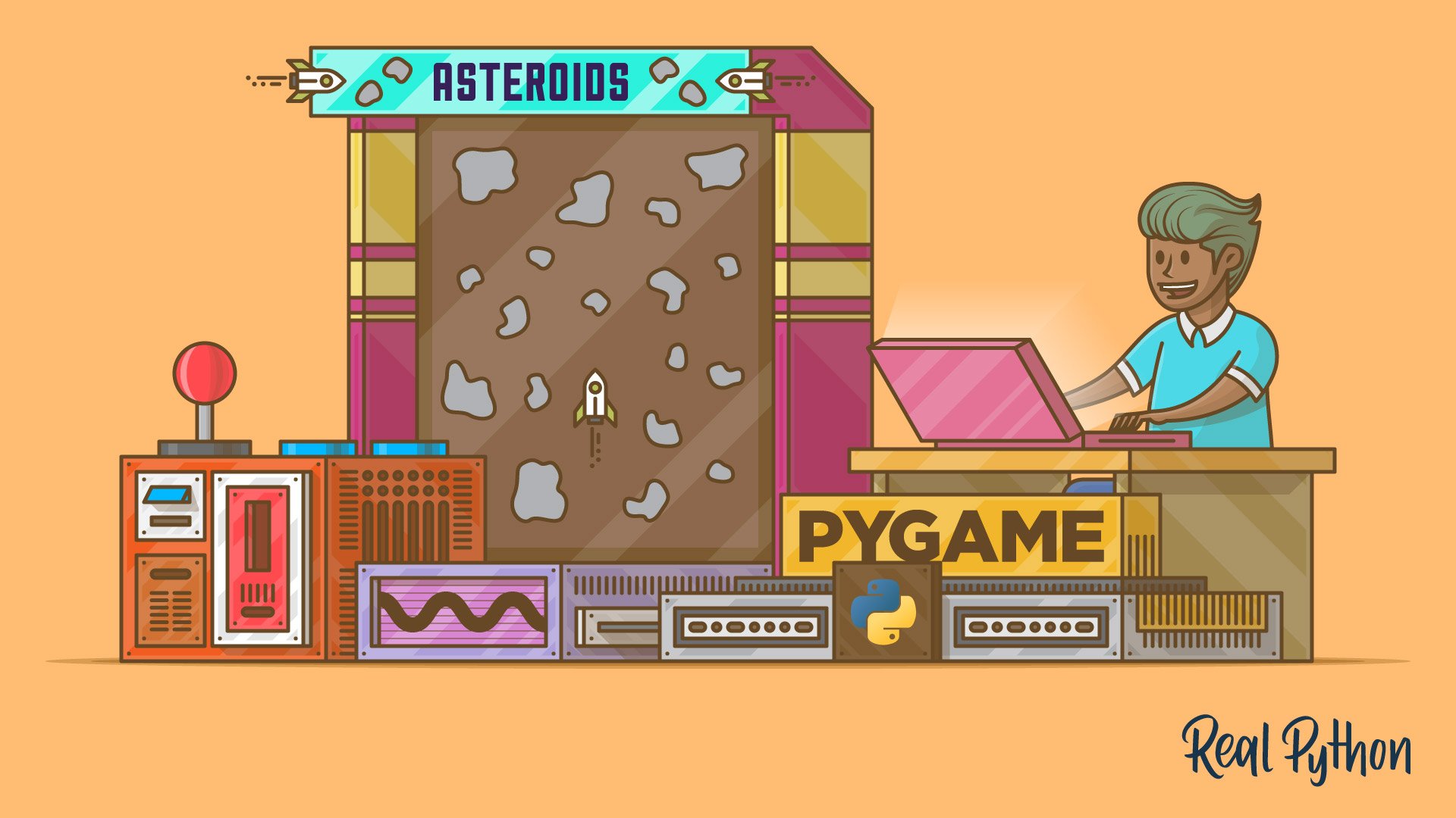 Build an Asteroids Game With Python and Pygame
