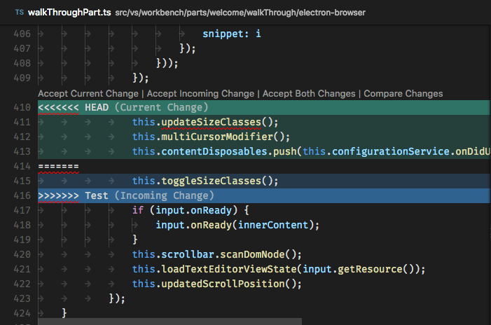 Git merge