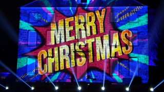 Merry Christmas message
