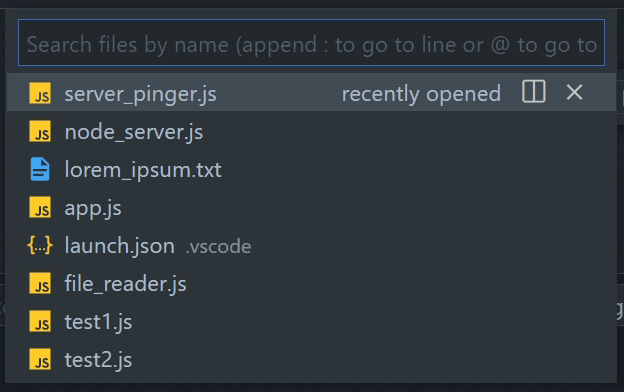 Go to Quick Access