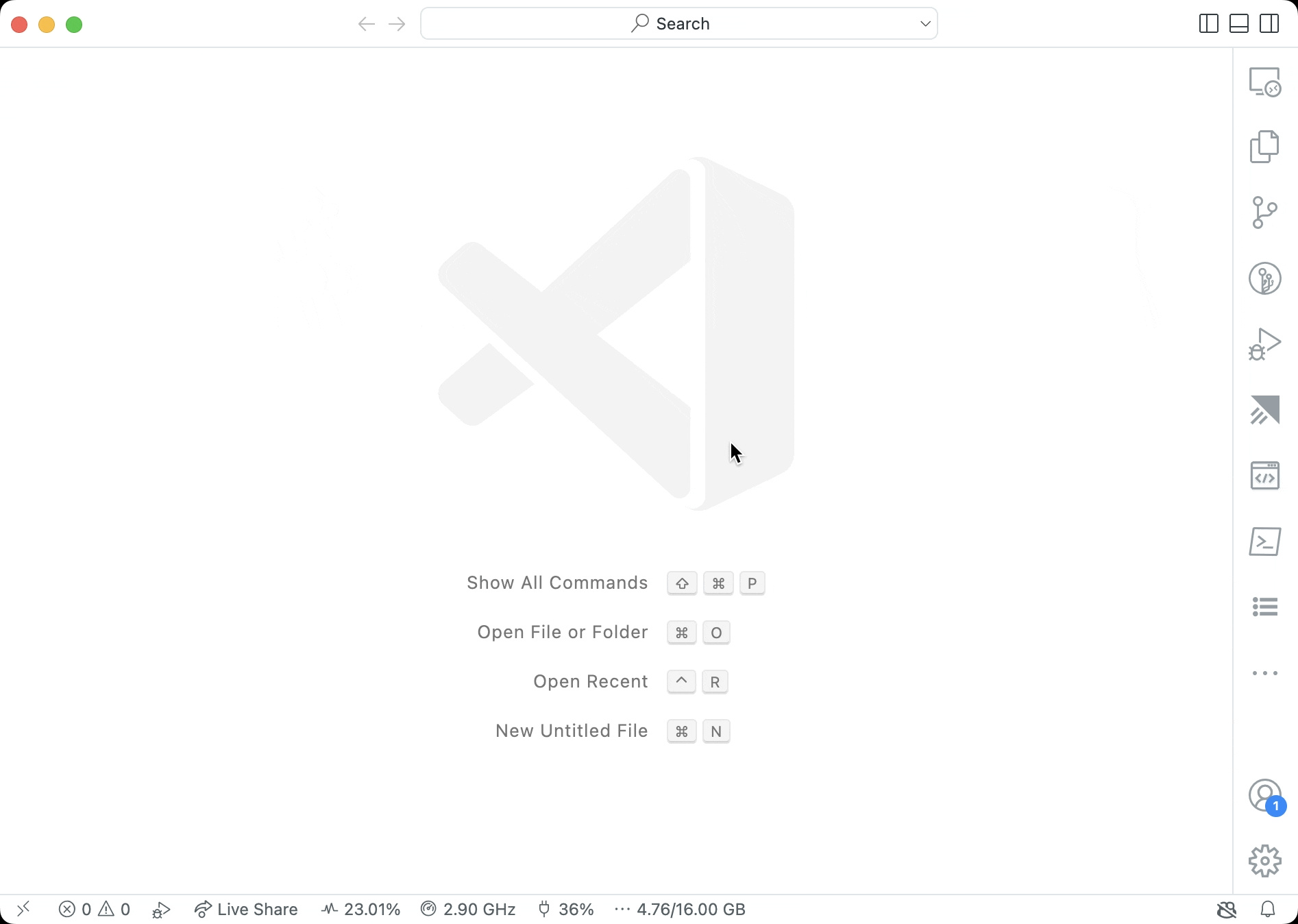 macOS title bar zooming