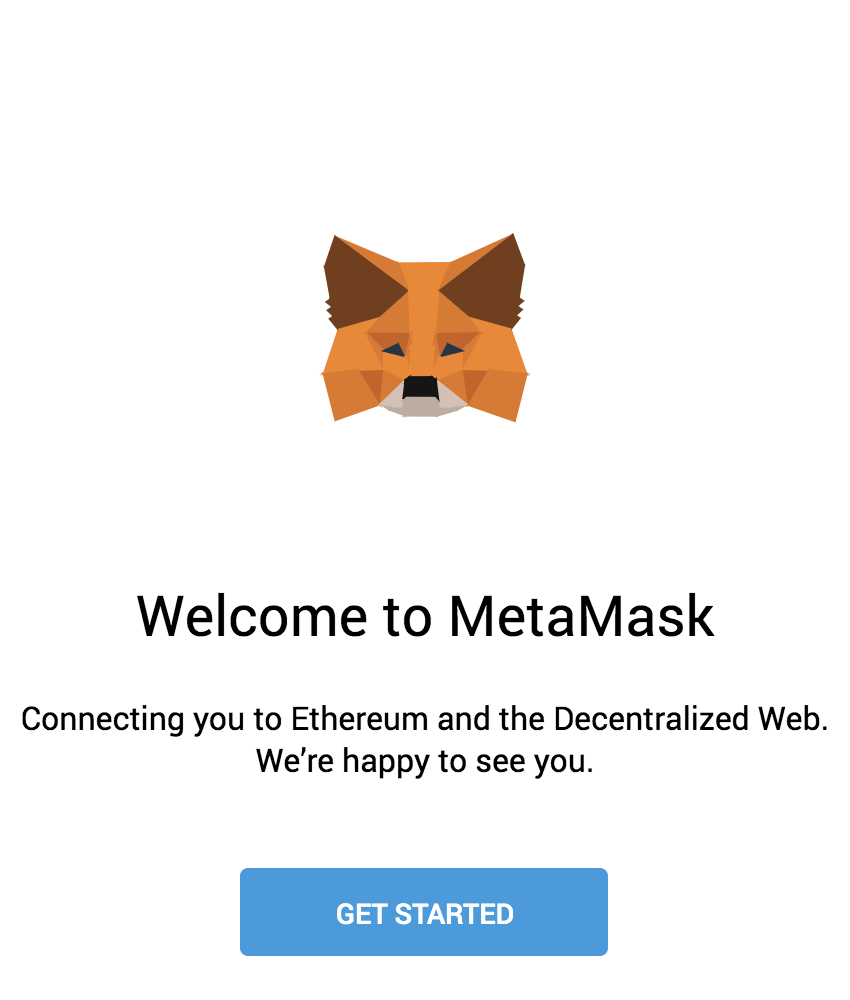 Welcome to MetaMask Welcome to MetaMask