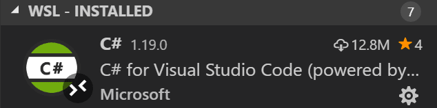 Workspace Extension Category