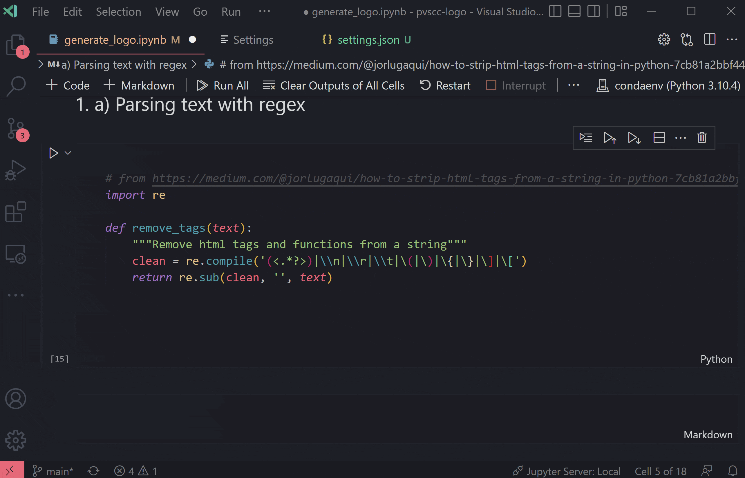 Writing Python code showing auto import, auto complete suggestions, extract method, and a rename symbol functionality.