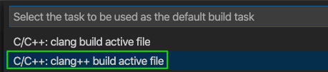 Build task