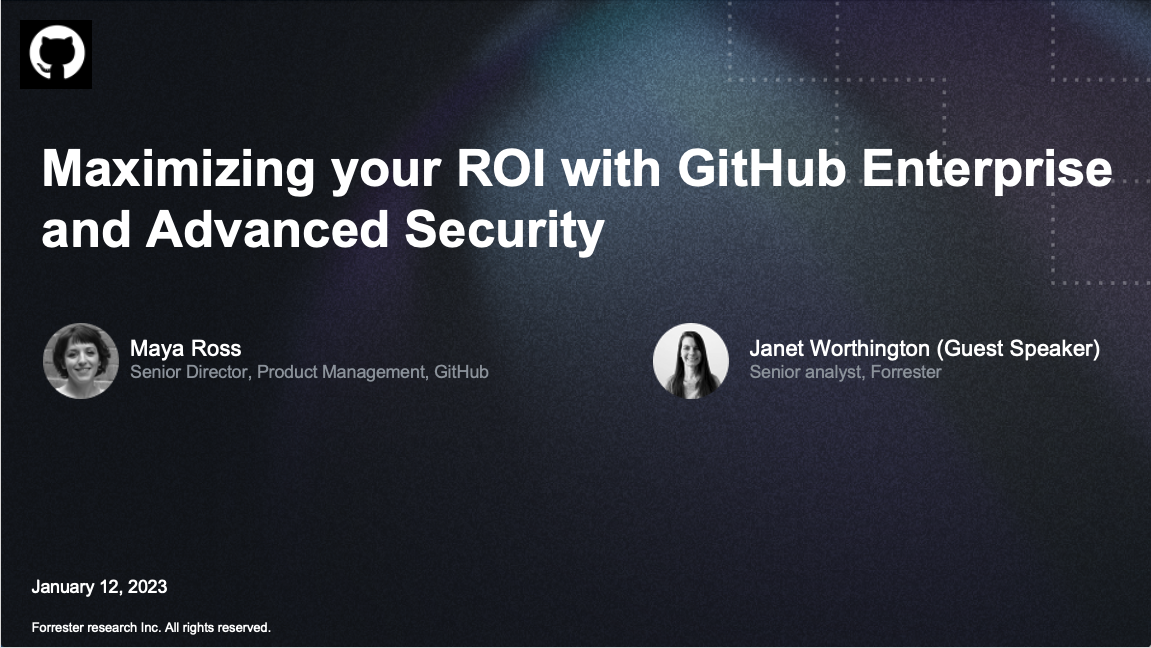 AMER Forrester webinar