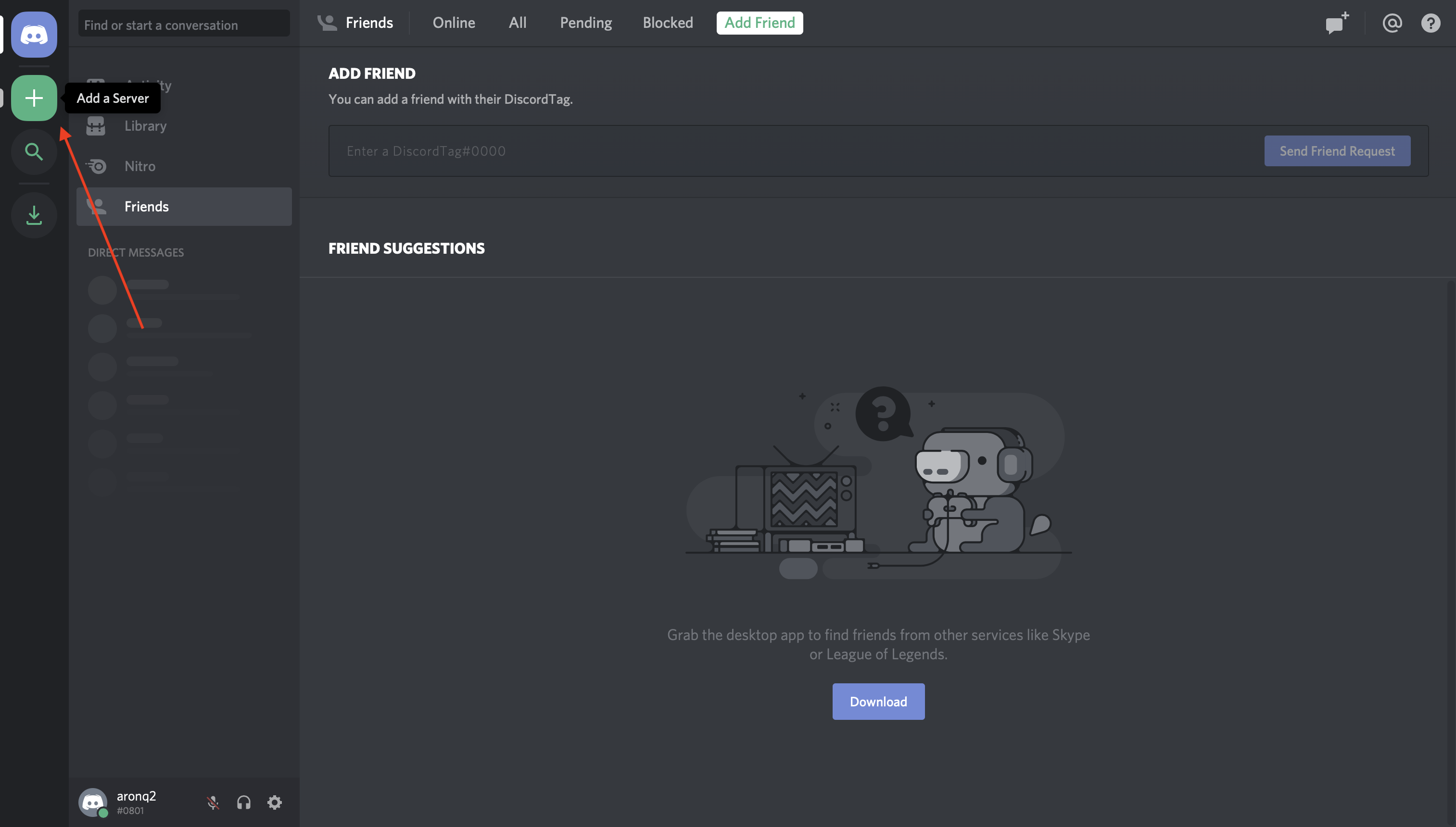 Discord: Add Server