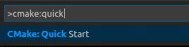 Create CMake quickstart