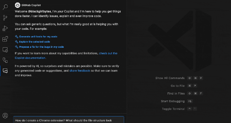 How I used GitHub Copilot to build a browser extension