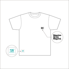 【ナオト・インティライミ】15TH ANNIVERSARY LIVE TOUR 2025 Tシャツ ホワイト 【ナオト・インティライミ】15TH ANNIVERSARY LIVE TOUR 2025 Tシャツ ホワイト