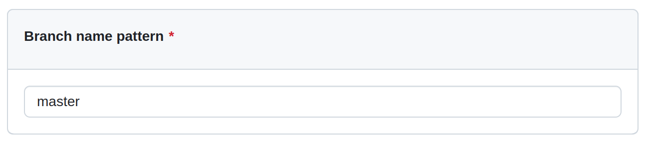 GitHub Repository's Protected Branch