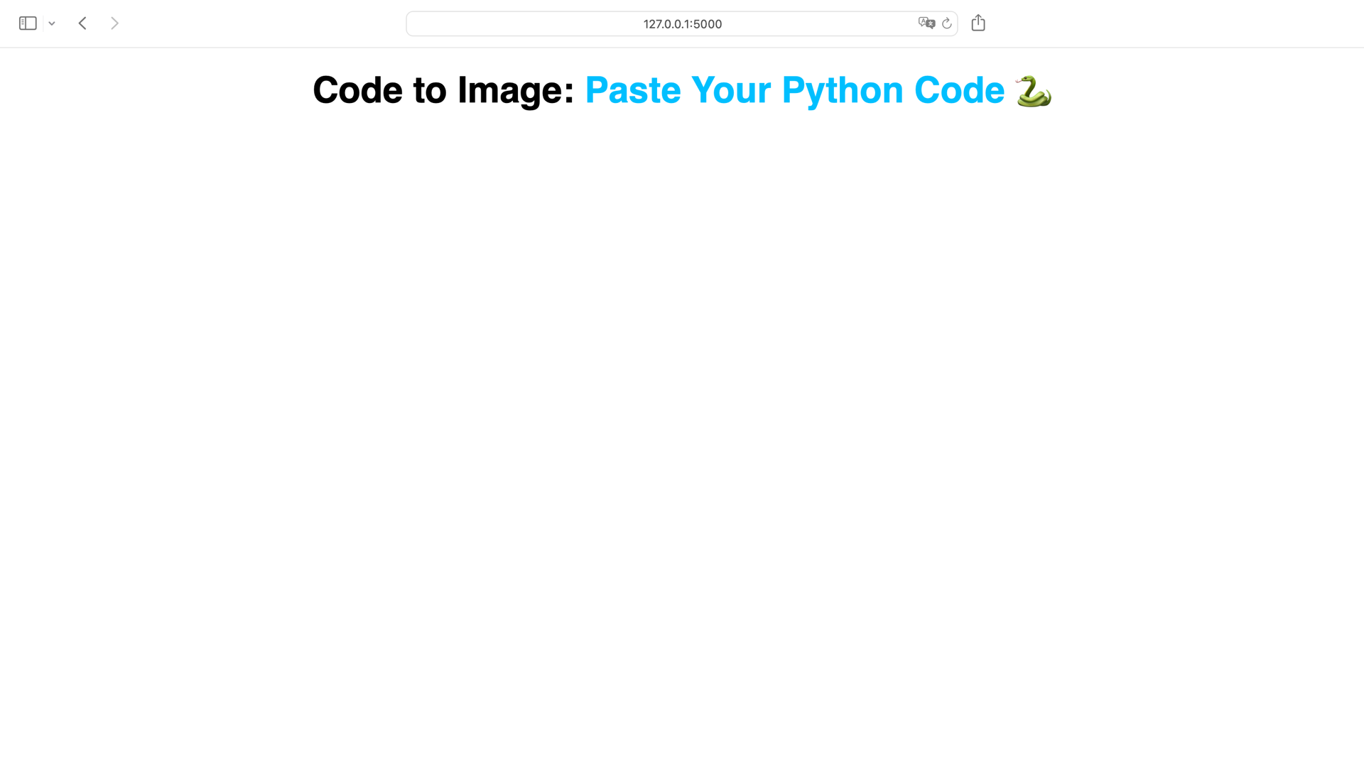 Code to Image Generator with styling