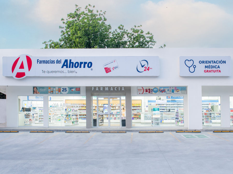Devanture de la pharmacie