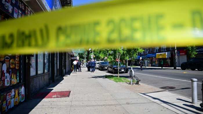 The NYPD is investigating a shooting that left a man injured in Brooklyn.
