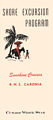 Shore Excursion programme for Caronia's very first cruise