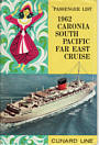 1962 S.Pacific & Far East Cruise Passenger List Cover