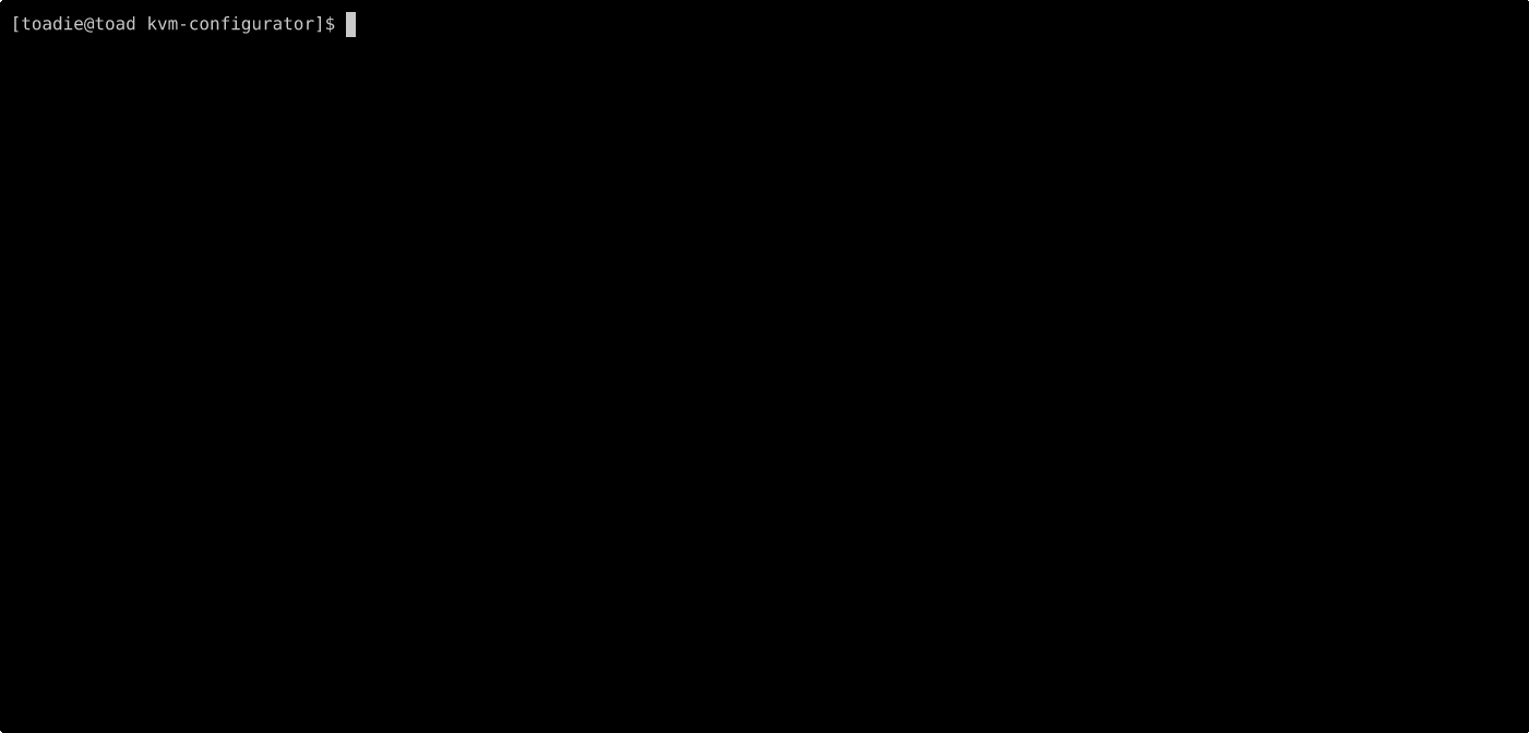 kvm-configurator-demo