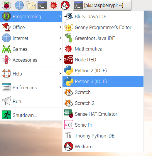 python 3 idle