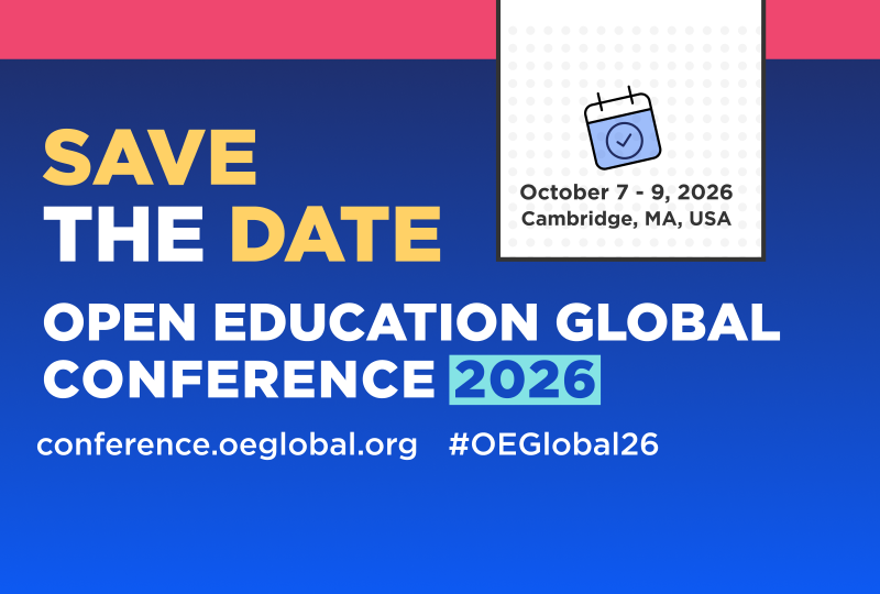 Community Update: OEGlobal 2026 Conference