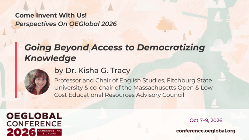 Going Beyond Access to Democratizing Knowledge