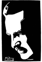 Charles Vanel, dessin de Jean Mitry Charles Vanel, dessin de Jean Mitry