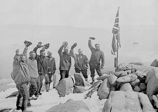 Douglas Mawson in Antarctica
