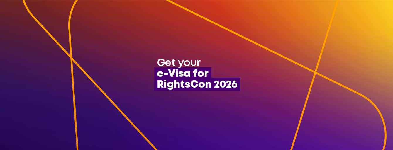 Get your e-Visa for RightsCon 2026