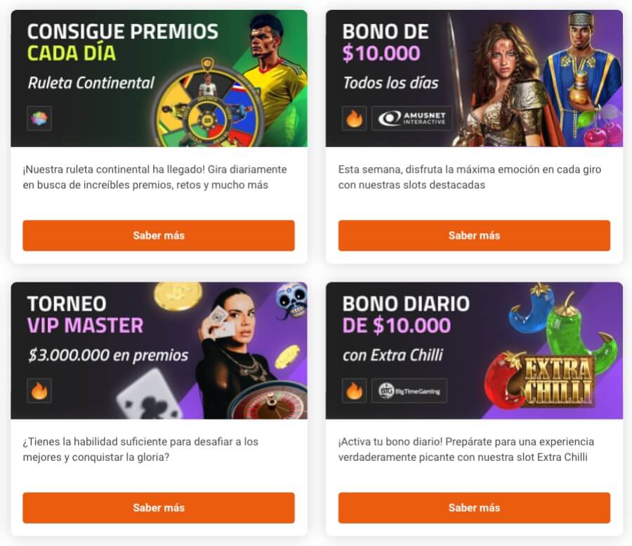 Promociones en casino luckia colombia