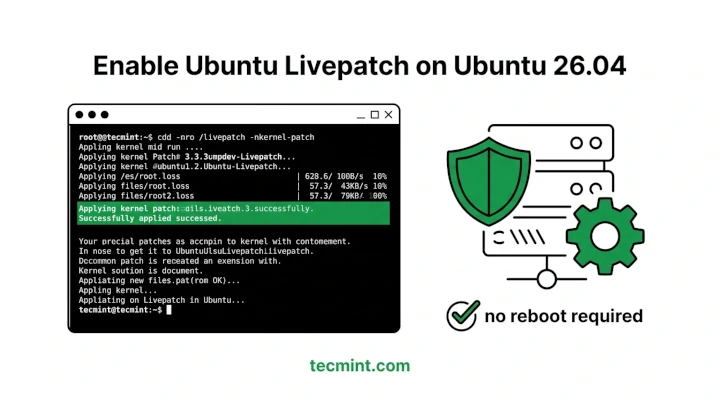 Enable Ubuntu Livepatch on Ubuntu 26.04 LTS